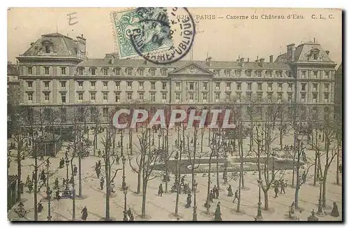 Cartes postales Paris Caserne du Chateau d'Eau