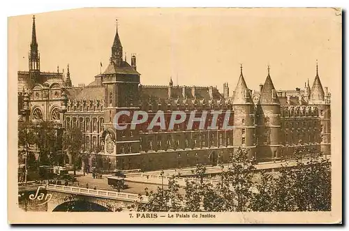 Cartes postales Paris le Palais de Justice