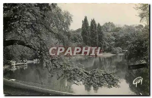 Ansichtskarte AK Paris et ses Merveilles Le Parc des Buttes Chaumont le Lac