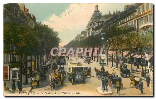 Ansichtskarte AK Paris IX le Boulevard des Italiens