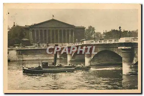 Cartes postales Paris la Chambre des Deputes Bateau