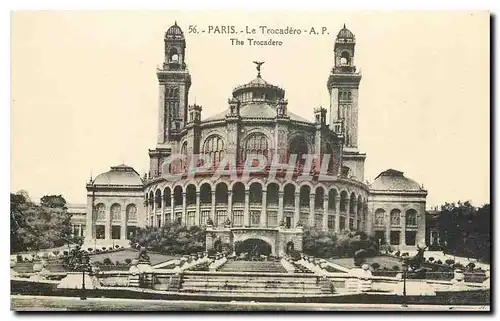 Cartes postales Paris le Trocadero