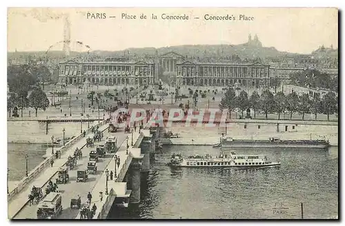 Cartes postales Paris Place de la Concorde