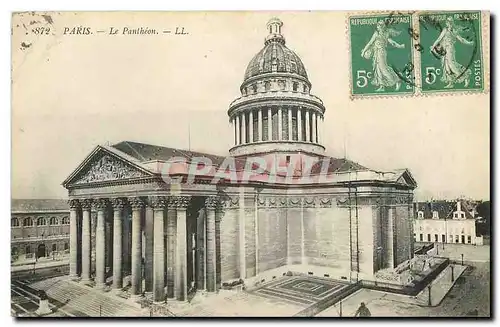 Cartes postales Paris le Pantheon