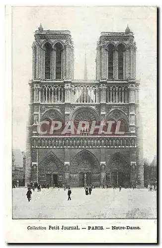 Cartes postales Collection Petit Journal Paris Notre Dame