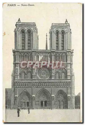 Cartes postales Paris Notre Dame