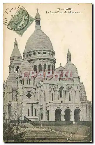 Cartes postales Paris le Sacre Coeur de Montmartre