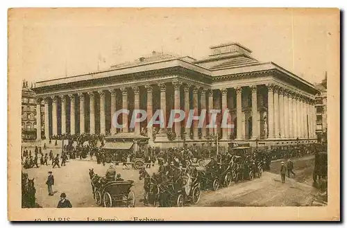 Cartes postales Paris la Bourse