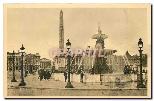 Ansichtskarte AK Paris en flanant Place de la Concorde