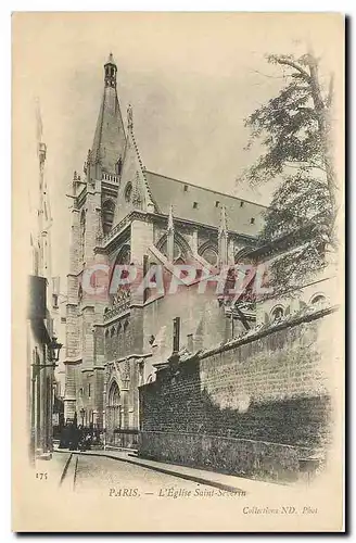 Cartes postales Paris l'Eglise Saint Severin