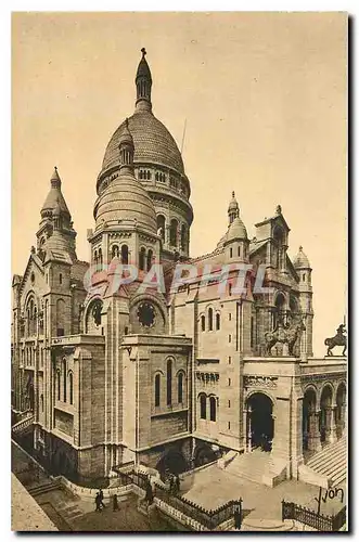 Cartes postales Paris en Flanant la Basilique du Sacre Coeur