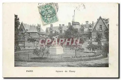 Ansichtskarte AK Paris Square de Cluny