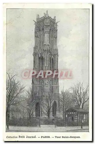 Ansichtskarte AK Collection petit Journal Paris Tour Saint Jacques