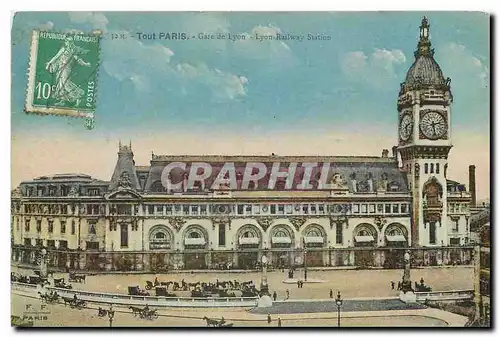 Cartes postales Tout Paris Gare de Lyon