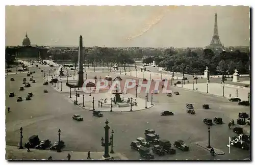 Ansichtskarte AK Paris en Flanant Place de la Concorde