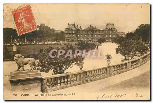 Cartes postales Paris le Jardin du Luxembourg