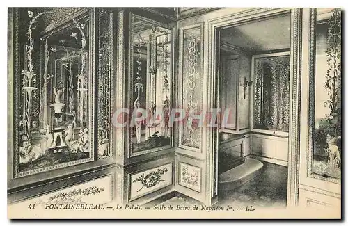 Cartes postales Fontainebleau Le Palais Salle de Bains de Napoleon I