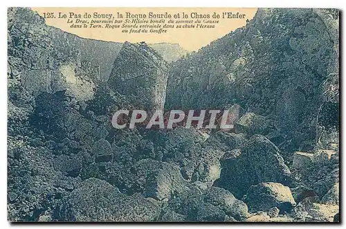 Cartes postales Le Pas de Soucy la Roque Sourde et le Chaos de l'Enfer