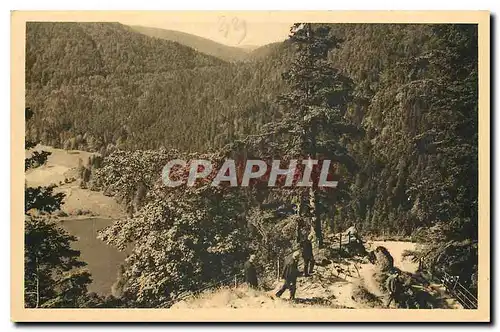 Ansichtskarte AK Le Lac de Retournemer Vosges vu de la Roche du Diable