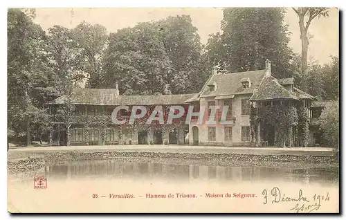 Ansichtskarte AK Versailles Hameau de Trianon Maison du Seigneur