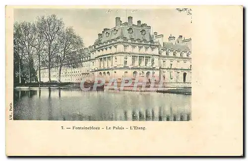 Cartes postales Fontainebleau le Palais l'Etang