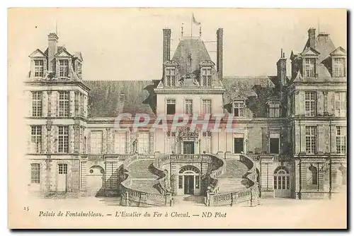 Cartes postales Fontainebleau lEscalier du Fer a Cheval