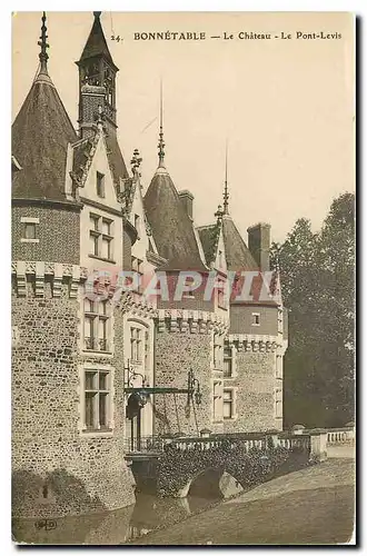 Cartes postales Bonnetable le Chateau le pont Levis