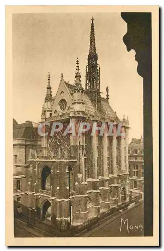 Ansichtskarte AK Les petit tableaux de Paris la Sainte Chapelle