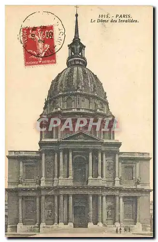 Cartes postales Paris le Dome des Invalides