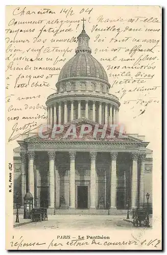 Cartes postales Paris le Pantheon