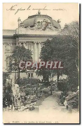 Ansichtskarte AK Paris les jardins du Grand Palais