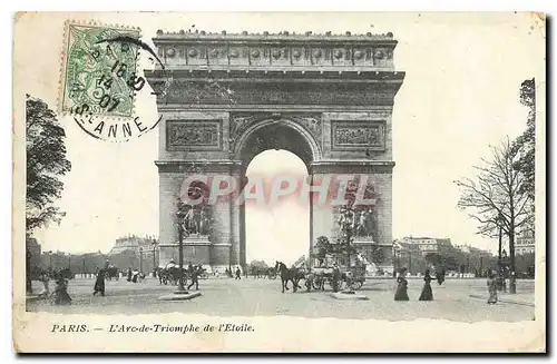 Ansichtskarte AK Paris l'Arc de Trimophe de l'Etoile