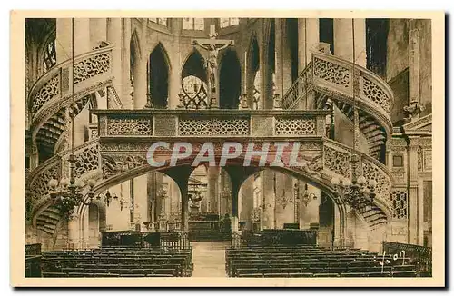 Cartes postales Paris en flanant Eglise Saint Etienne du Mont le jube