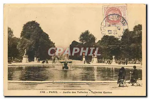 Ansichtskarte AK Paris Jardin des tulleries