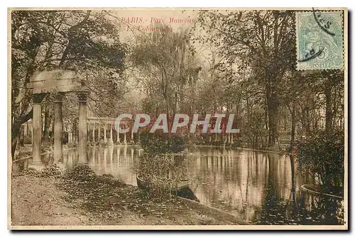 Cartes postales Paris Parc Monceau