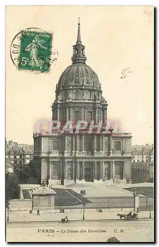 Ansichtskarte AK Paris Le Dome des Invalides