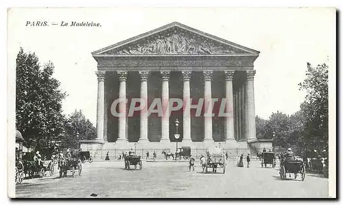 Cartes postales Paris la Madeleine