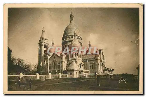 Ansichtskarte AK Paris en flanant ensemble de la Basilique du Sacre Coeur