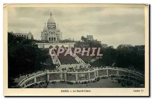 Cartes postales Paris le Sacre Coeur