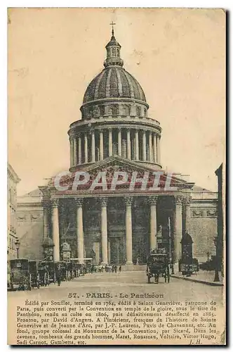 Cartes postales Paris le Pantheon