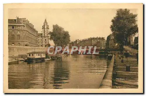 Ansichtskarte AK Les jolis coins de Paris vers le pont Saint Michel