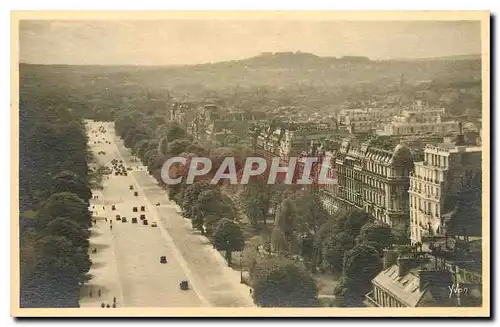 Ansichtskarte AK Paris en flanant l'Avenue Foch et le Mont Valerien