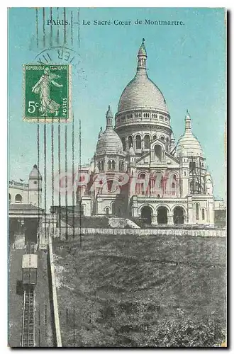 Cartes postales Paris Le Sacre Coeur de Montmartre