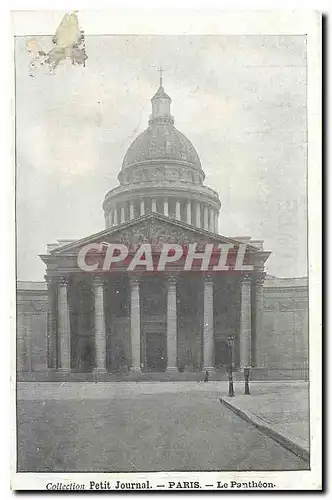 Cartes postales Collection petit Journal Paris le Pantheon