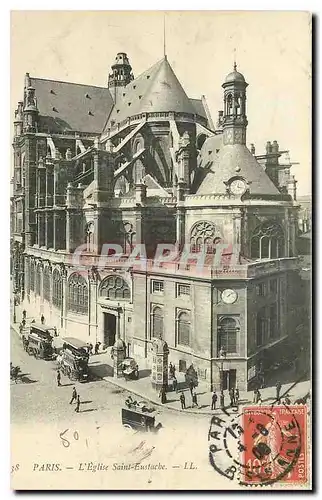 Ansichtskarte AK Paris l'Eglise Saint Eustache