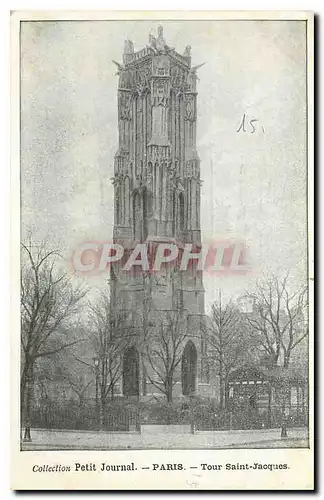 Ansichtskarte AK Collection petit Journal Paris Tour Saint Jacques