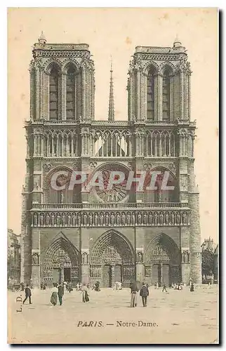 Cartes postales Paris Notre Dame