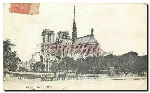 Cartes postales Paris Notre Dame