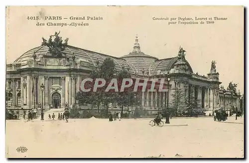 Cartes postales Paris Grand Palais des Champs Elysees