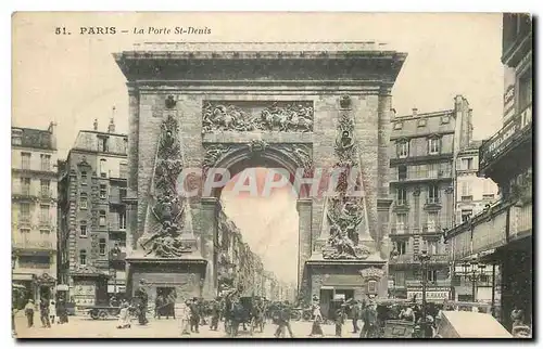 Cartes postales Paris La Porte St Denis